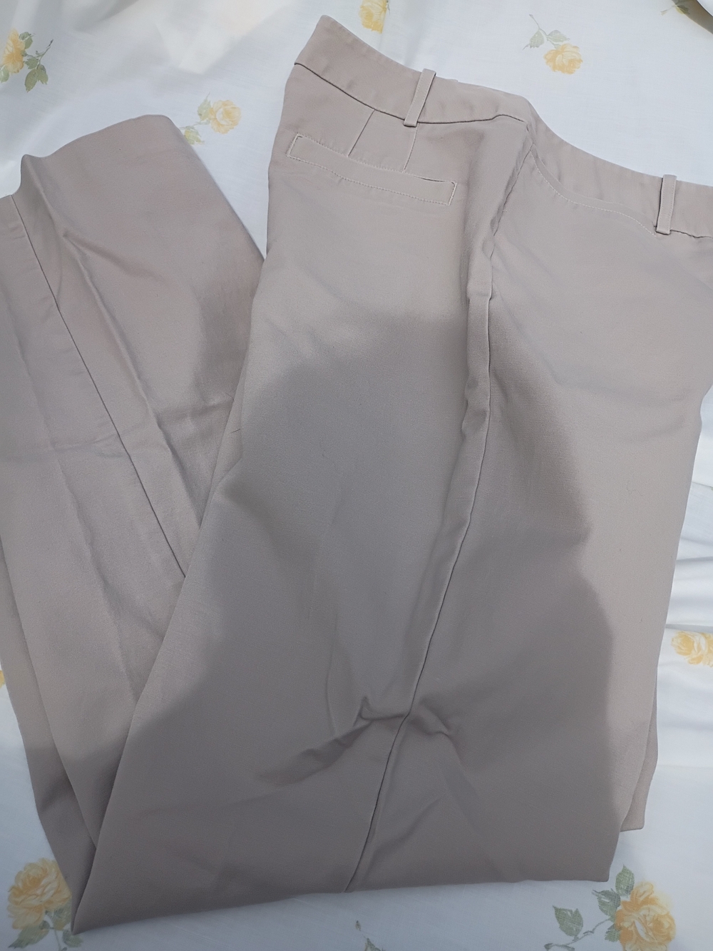 Worthington Men's Taupe Chinos - Neutral Tailored Style